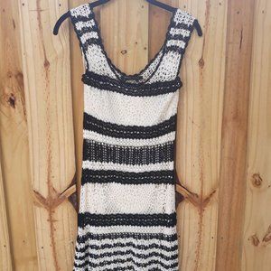 BCBGMaxazria Crocheted Dress